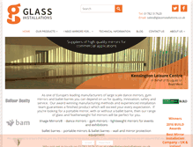 Tablet Screenshot of glassinstallations.co.uk